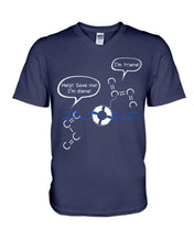 Load image into Gallery viewer, Chemist Help Save I&#39;m Diene - I&#39;m Triene Custom Gift For Friends Who Study Chemistry Guys V-Neck

