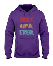 Load image into Gallery viewer, Best Gpa Ever Colorful Abstract Words Personalized Name Gifts Hoodie
