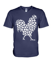 Load image into Gallery viewer, Chicken Irish Clover For St. Patrick&#39;s Day Guys V-Neck
