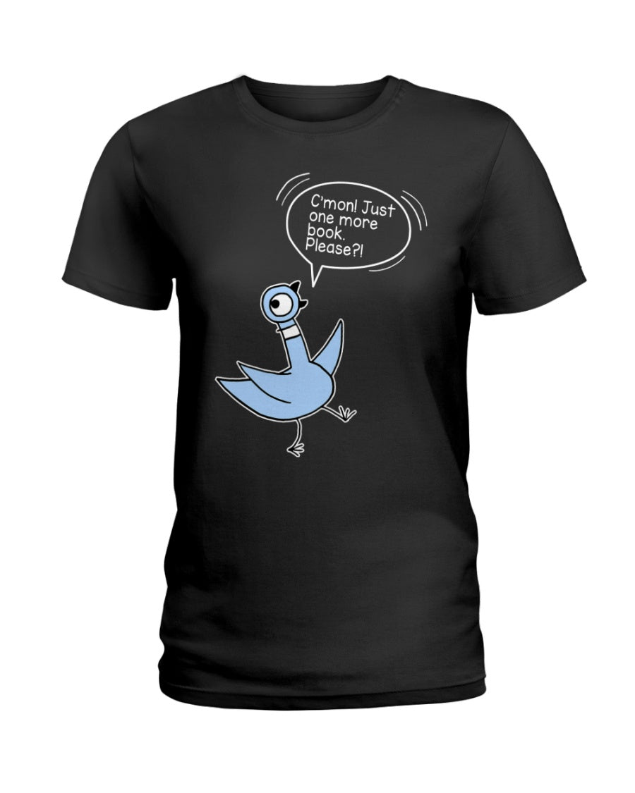 Birds Need Books Funny Cute Gifts For Birds Lovers Ladies Tee