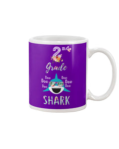 2Nd Grade Doo Doo Shark Anniversary Gift Mug