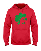 Load image into Gallery viewer, Bull Terrier Clover St Patrick&#39;s Day For Dog Lovers Hoodie
