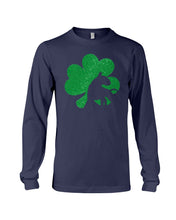 Load image into Gallery viewer, Bull Terrier Clover St Patrick&#39;s Day For Dog Lovers Unisex Long Sleeve
