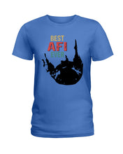 Load image into Gallery viewer, Best Afi Ever Colorful Words Abstract Personalized Name Gifts Ladies Tee

