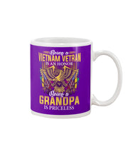Load image into Gallery viewer, Being A Vietnam Veteran Is An Honor Grandpa Gifts Mug
