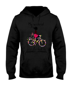 A Beautiful Girl -My Weekend Is Booked Custom Design Hoodie