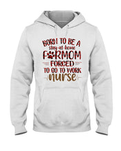 Load image into Gallery viewer, Born To Be A Stay At Home Furmom Funny Gift For Mother&#39;s Day Hoodie
