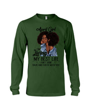 Load image into Gallery viewer, April Birthday Gift Ideas - April Girl I&#39;m Living My Best Life Unisex Long Sleeve
