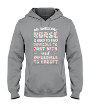 Load image into Gallery viewer, An Awesome Nurse Is Hard To Find Custom Design Hoodie
