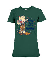 Load image into Gallery viewer, Blessed To Be Called Nonno Cowboy Custom Design Gifts Ladies Tee
