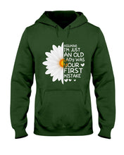 Load image into Gallery viewer, Assuming I&#39;m Just An Old Lady Was Your First Mistake Gift For Flower Lovers Hoodie
