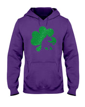 Load image into Gallery viewer, Bull Terrier Clover St Patrick&#39;s Day For Dog Lovers Hoodie
