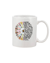 Load image into Gallery viewer, A Never Ending Hope For Peace Guitar Hippie Design Limited Edition Mug
