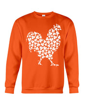 Load image into Gallery viewer, Chicken Irish Clover For St. Patrick&#39;s Day Sweatshirt
