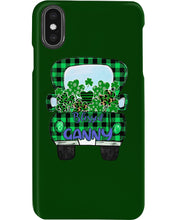 Load image into Gallery viewer, Blessed Ganny Patrick&#39;s Day Custom Design Personalized Name Gifts Phone case

