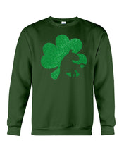 Load image into Gallery viewer, Bull Terrier Clover St Patrick&#39;s Day For Dog Lovers Sweatshirt
