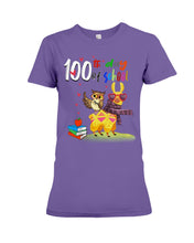 Load image into Gallery viewer, 100Th Day Of School Funny Llama  And Owl Gifts For Students Ladies Tee
