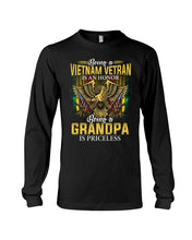 Load image into Gallery viewer, Being A Vietnam Veteran Is An Honor Grandpa Gifts Unisex Long Sleeve
