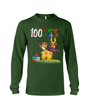 Load image into Gallery viewer, 100Th Day Of School Funny Llama  And Owl Gifts For Students Unisex Long Sleeve
