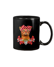 Load image into Gallery viewer, Abyssinian Bow Special Gift For Cat Lovers Mug
