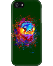 Load image into Gallery viewer, Colorful Sea Otter Custom Design For Animal Lovers Phone case
