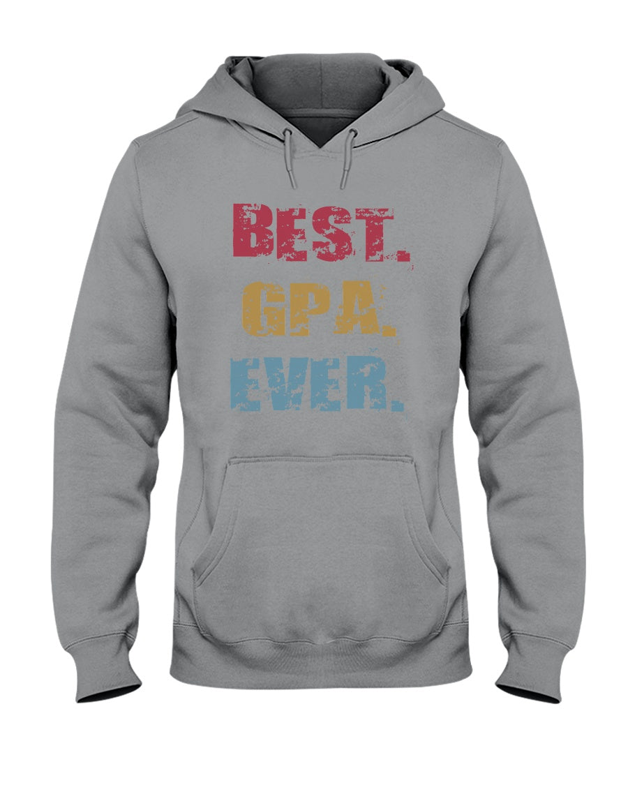 Best Gpa Ever Colorful Abstract Words Personalized Name Gifts Hoodie