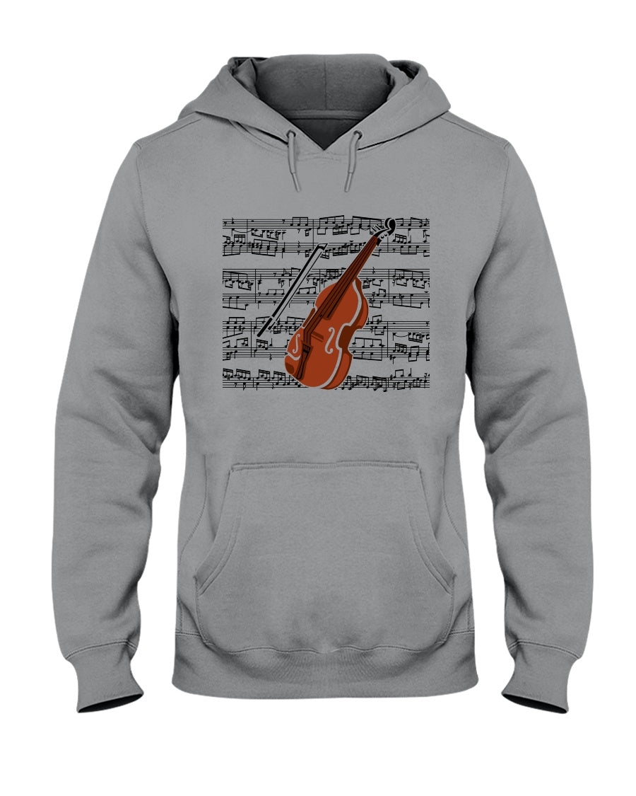Cello Special Unique Custom Design For Music Instrument Lovers Hoodie