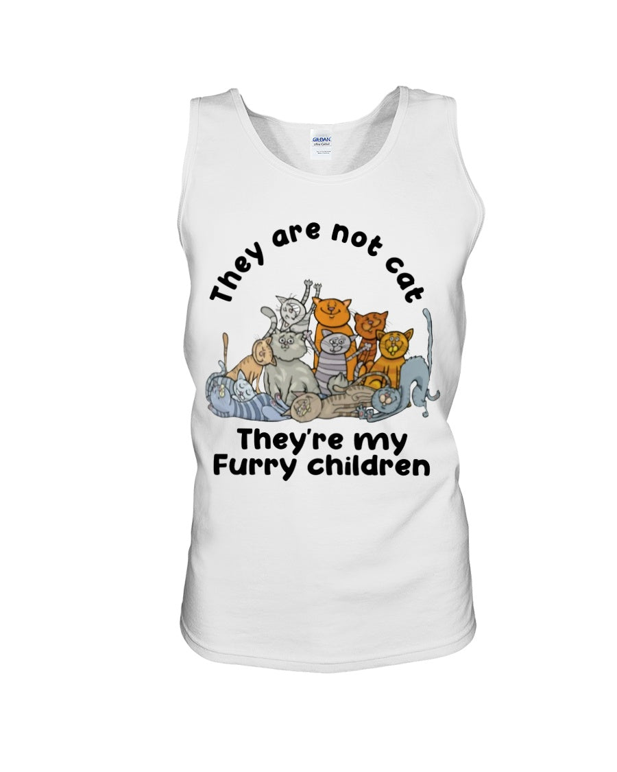 Cat Is Furry Children Custom Design Gifts For Cat Lovers Unisex Tank Top