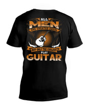 Load image into Gallery viewer, All Men Are Created Equal - Gift For Guitar Players Guys V-Neck
