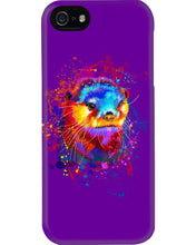 Load image into Gallery viewer, Colorful Sea Otter Custom Design For Animal Lovers Phone case
