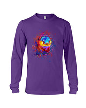 Load image into Gallery viewer, Colorful Sea Otter Custom Design For Animal Lovers Unisex Long Sleeve
