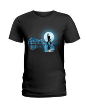 Load image into Gallery viewer, Bigfoot Guitar And Lake  Meaningful Gifts For Bigfoot Lovers Ladies Tee
