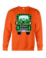 Load image into Gallery viewer, Blessed Nini Patrick&#39;s Day Custom Design Personalized Name Gifts Sweatshirt
