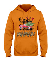 Load image into Gallery viewer, Blessed Mamaw Leopard Pattern Driving Car Custom Design Gifts Hoodie
