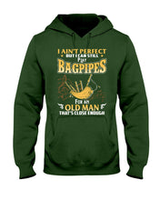 Load image into Gallery viewer, Bagpipes - Old Man Perfect Funny Gift For Birthday Hoodie
