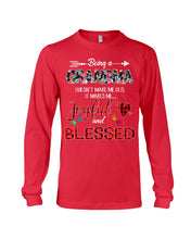 Load image into Gallery viewer, Being A Grandma Makes Me Joyful And Blessed Trending For Family Unisex Long Sleeve
