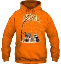 Load image into Gallery viewer, Cats Winter Tree Snowy Gifts Idea Hoodie
