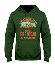 Load image into Gallery viewer, Being A Dad Is An Honner Being A Granddad Is Priceless Custom Design Hoodie
