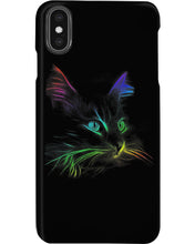 Load image into Gallery viewer, Colorful Cat Heart Custom Design Gift For Cat Lovers Phone case
