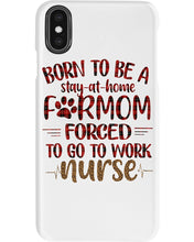 Load image into Gallery viewer, Born To Be A Stay At Home Furmom Funny Gift For Mother&#39;s Day Phone case
