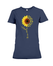 Load image into Gallery viewer, Be Here Tomorrow Sunflower Spina Bifida Awareness Ladies Tee
