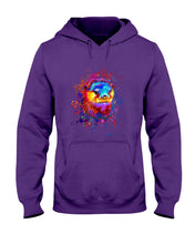 Load image into Gallery viewer, Colorful Sea Otter Custom Design For Animal Lovers Hoodie
