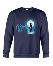 Load image into Gallery viewer, Bigfoot Guitar And Lake  Meaningful Gifts For Bigfoot Lovers Sweatshirt
