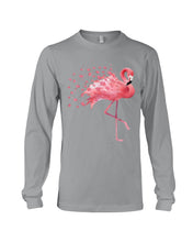 Load image into Gallery viewer, Autism Awareness- Autism Flamingo Custom Design Unisex Long Sleeve
