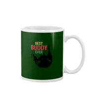 Load image into Gallery viewer, Best Buddy Ever Colorful Words Abstract Personalized Name Gifts Mug

