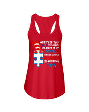 Load image into Gallery viewer, Autism Keep Being You Custom Design Gift Ladies Flowy Tank
