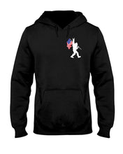 Load image into Gallery viewer, Bigfoot Flag Usa Two-Sided Custom Design Gift For Friends Hoodie
