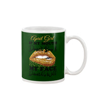 Load image into Gallery viewer, April Girl If My Mouth Doesn&#39;t Say It My Face Definitely Will Custom Design Mug
