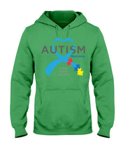 Load image into Gallery viewer, Autism Love Hope Accept Custom Design - World Autism Awareness Day Gift Hoodie
