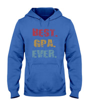 Load image into Gallery viewer, Best Gpa Ever Colorful Abstract Words Personalized Name Gifts Hoodie
